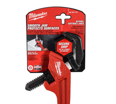 Milwaukee 48-22-7171 12-inch Steel 2-5/8" Jaw Capacity Offset Hex Pipe Wrench