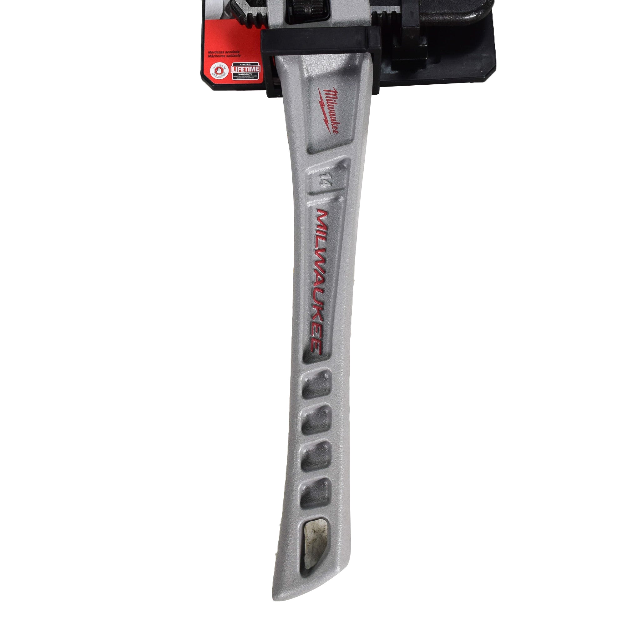 Milwaukee 48-22-7184 14" Aluminum 2" Jaw Capacity Offset Pipe Wrench