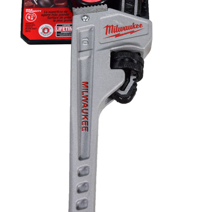 Milwaukee 48-22-7210 10-Inch Heavy Duty Aluminium Pipe Wrench