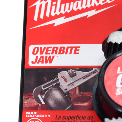 Milwaukee 48-22-7210 10-Inch Heavy Duty Aluminium Pipe Wrench