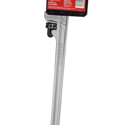 Milwaukee 10 in. Aluminum Pipe Wrench with POWERLENGTH Handle 48-22-7213