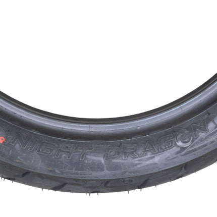 Pirelli Night Dragon Tire Set: 140/75R17 M/C 67V TL Front & 180/60B17 M/C 81H REINFTL Rear Cruiser Motorcycle Tires - Superior Traction & Handling for High-Performance Cruisers with Keychain