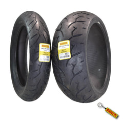 PIRELLI NIGHT DRAGON-140/75 R 17 M/C (67V) TL Pirelli Night Dragon 240/40VR18 M/C 79V Cruiser Motorcycle Rear Tire w/ Keychain