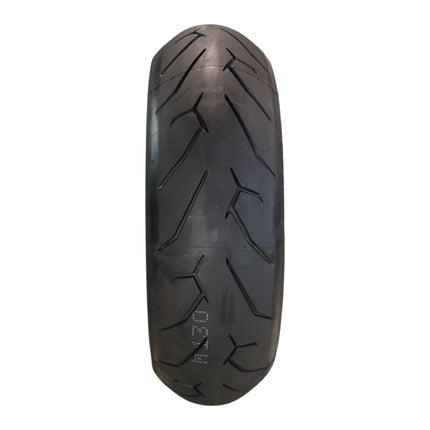 Pirelli Diablo Rosso II 190/55 ZR 17 M/C (75W) TL Rear Motorcycle Tire - High Performance, Durable, and Reliable: Sport Performance for Road Use with Keychain