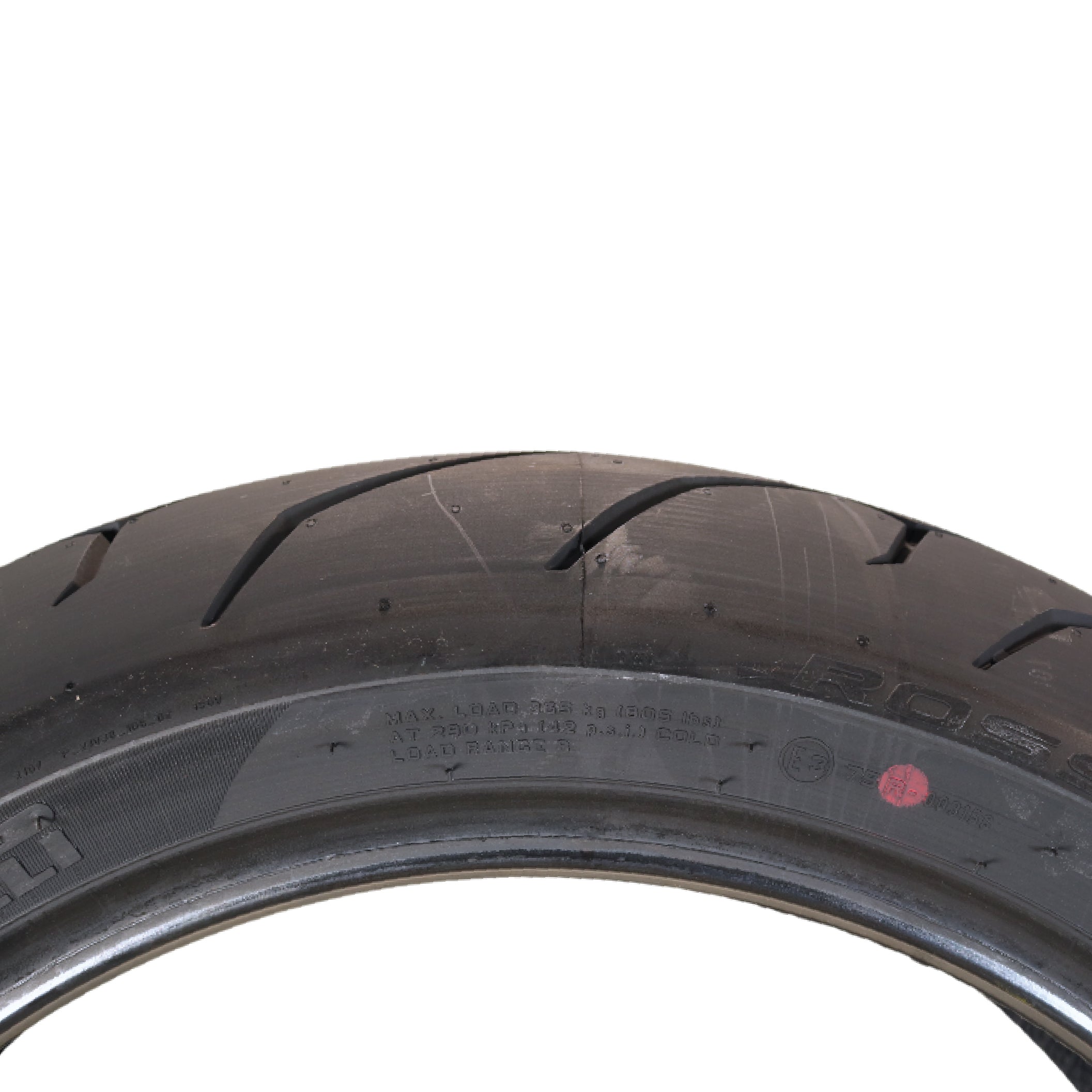 Pirelli Diablo Rosso II 120/70 ZR 17 M/C (58W) TL (K) Front & 180/55 ZR 17 M/C (73W) TL Rear Motorcycle Tire- Sport Performance  Road  Use Tire Set with Keychain