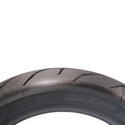Pirelli Diablo Rosso II 120/70 ZR 17 M/C (58W) TL (K) Front & 180/55 ZR 17 M/C (73W) TL Rear Motorcycle Tire- Sport Performance  Road  Use Tire Set with Keychain