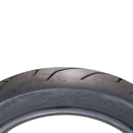 Pirelli Diablo Rosso II 120/70 ZR 17 M/C (58W) TL (K) Front & 170/60 ZR 17 M/C (72W) TL Rear Motorcycle Tires- Sport Performance for Road Use Tire Set with Keychain