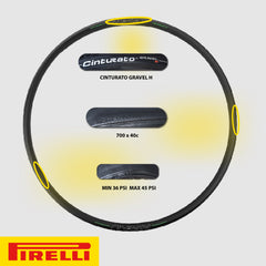 Pirelli Cinturato GRAVEL H 40-622 (700 x 40c) Gravel Bicycle Tire (1)