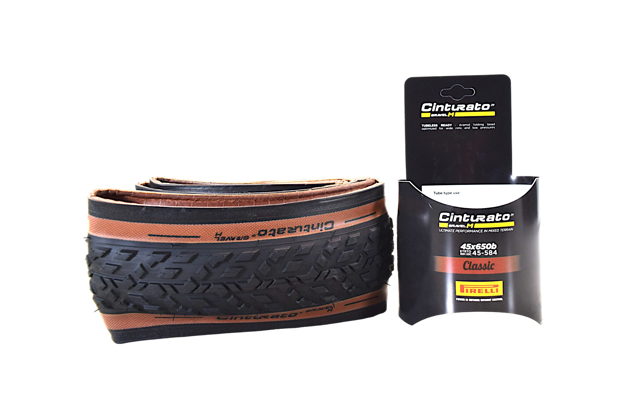 Pirelli Cinturato Gravel M Classic 45-584 (650 x 45c) Gravel Bicycle Tire (1)