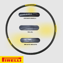 Pirelli Cinturato GRAVEL H 45-622 (700 x 45c) Gravel Bicycle Tire (1)