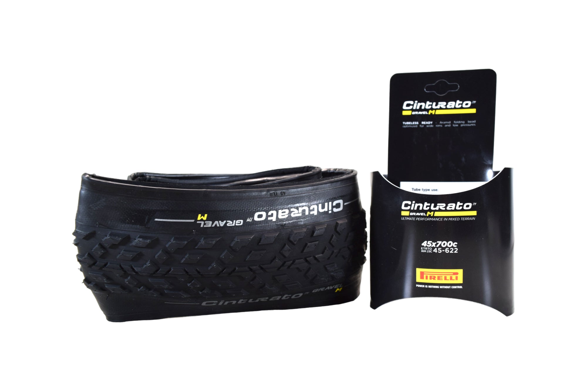 Pirelli Cinturato Gravel M 45-622 (700 x 45c) Gravel Bicycle Tire (2 Tires)