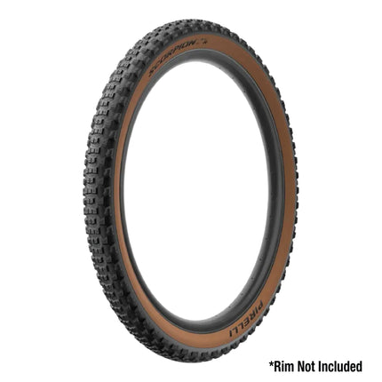 Pirelli Scorpion XC R Classic Tan 55-622 (29x 2.2) MTB Bicycle Tire  - Designed for Hardpacked and Trail Courses, and Everyday Biking, 60TPI and ProWall Casing- Mountain Bike Tire