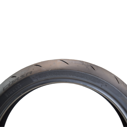 Pirelli Diablo Rosso IV 110/70-17 54W Front Motorcycle Tire - High Performance, Durable, & Reliable Tire for Super Sport Bikes w/ Keychain