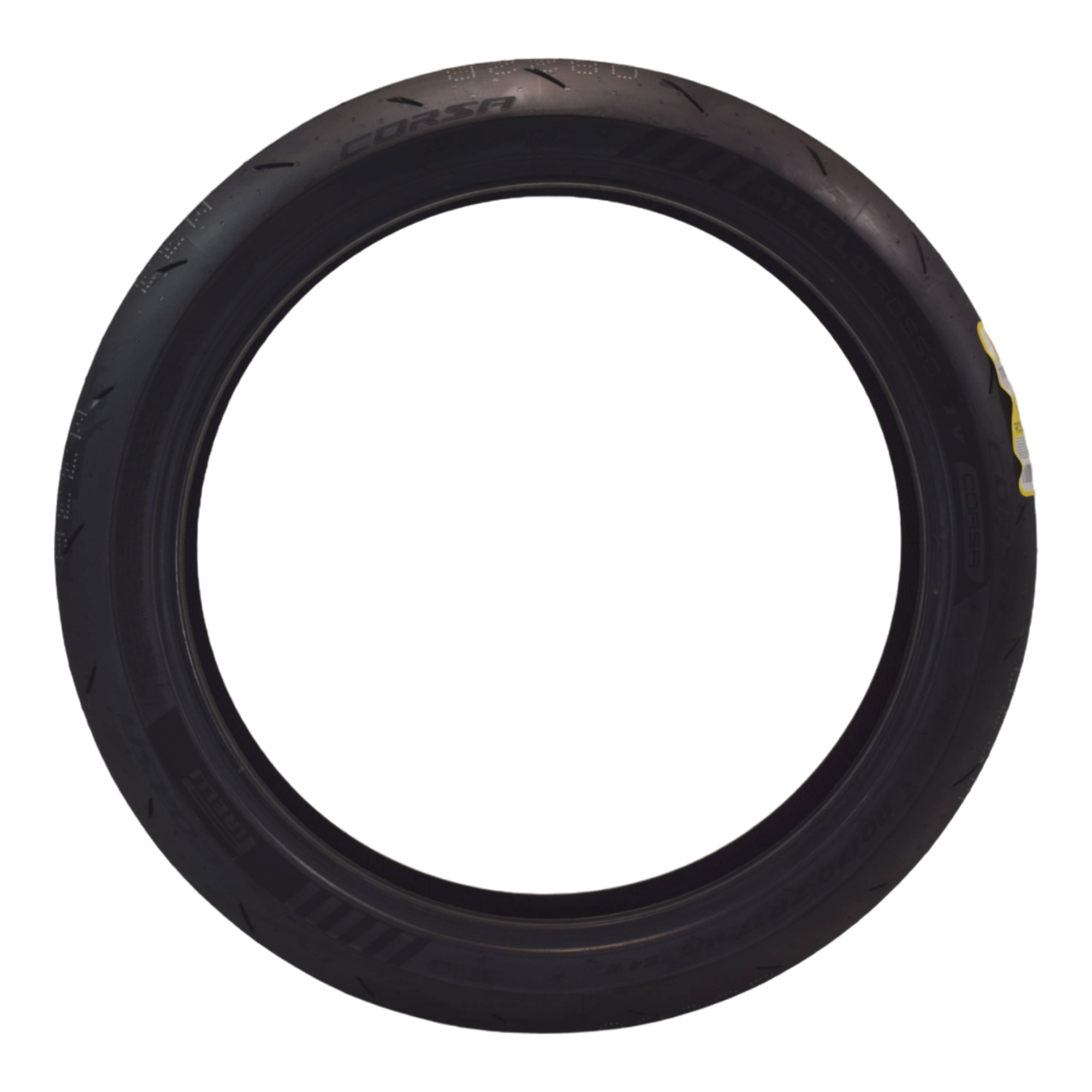 Pirelli Diablo Rosso IV 110/70-17 54W Front Motorcycle Tire - High Performance, Durable, & Reliable Tire for Super Sport Bikes w/ Keychain