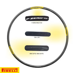 Pirelli P ZERO Race TLR 30-62 (700 x 30) Road Bicycle Tire (1) Pack