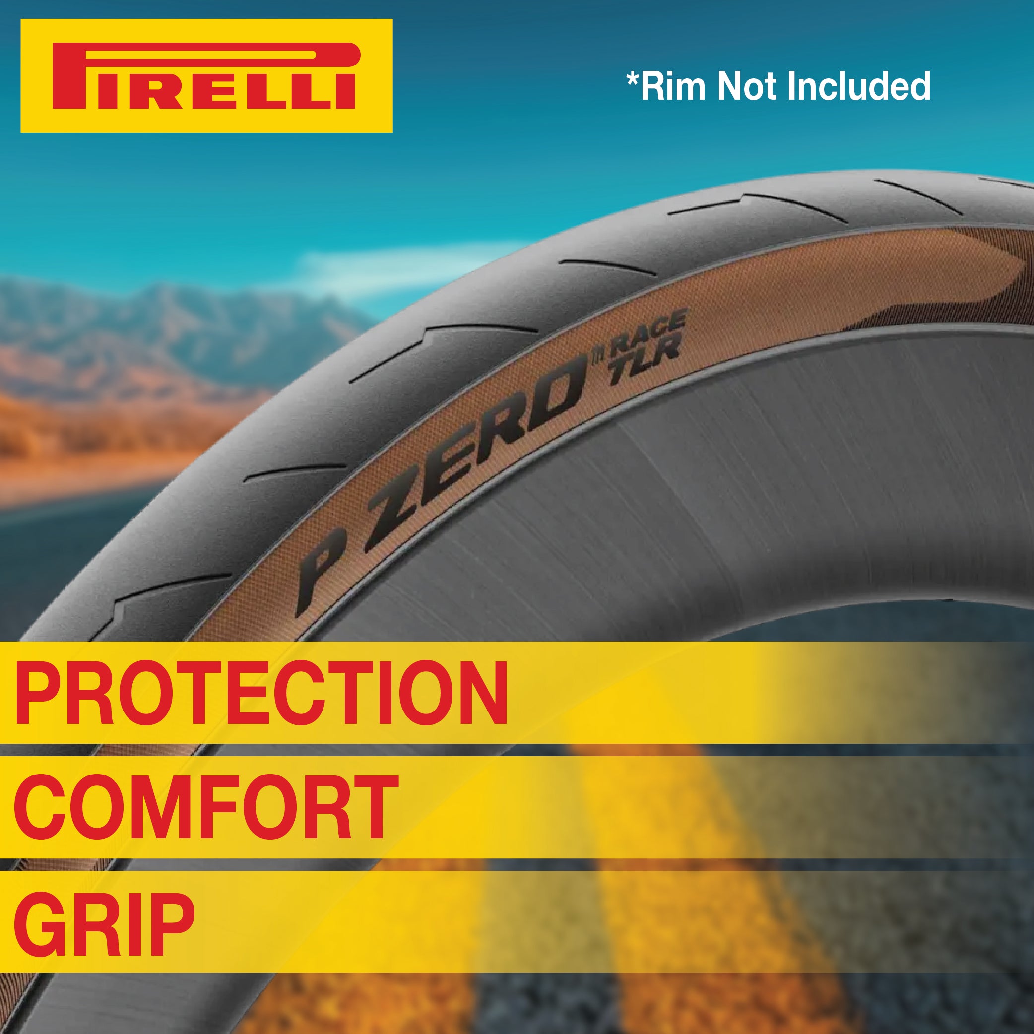 Pirelli P ZERO Race TLR Classic 28-622 (700x28c) Road Bike Tire - Tubeless Ready, Lightweight, High-Performance Bicycle Tire for Road Racing & Training –Tan Sidewall, SmartEVO Compound w/Keychain(2Pk)