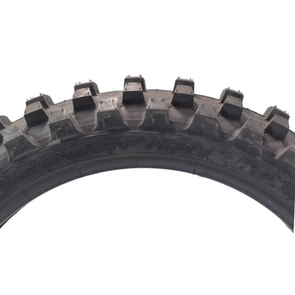 PIRELLI MID-SOFT STADIUM 120/80-19 NHS 63M Rear Tire with Keychain – Ideal for Soft and Intermediate Terrain -Premium Off-Road Performance Even in Extreme racing conditions!