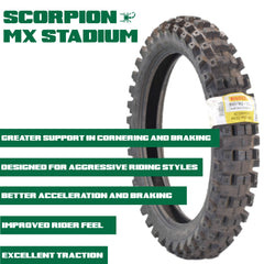 PIRELLI MID-HARD STADIUM 110/90-19 NHS 62M