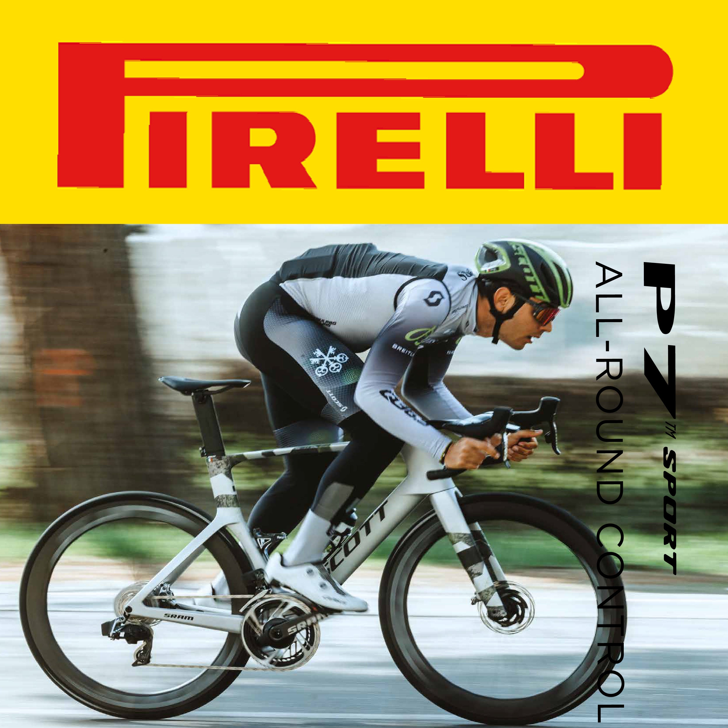 Pirelli P7 Sport 32-622 (700x32c) Road Bike Tire -  All-Round Performance - Durable Everyday Tire - 60tpi TechBELT Casing & PRO Compound for Control, Comfort & Handling