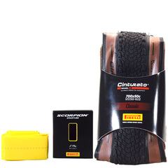 Pirelli Cinturato Gravel H Classic 50-622(700 x 50c)-Scorpion SmarTUBE 46/58-622