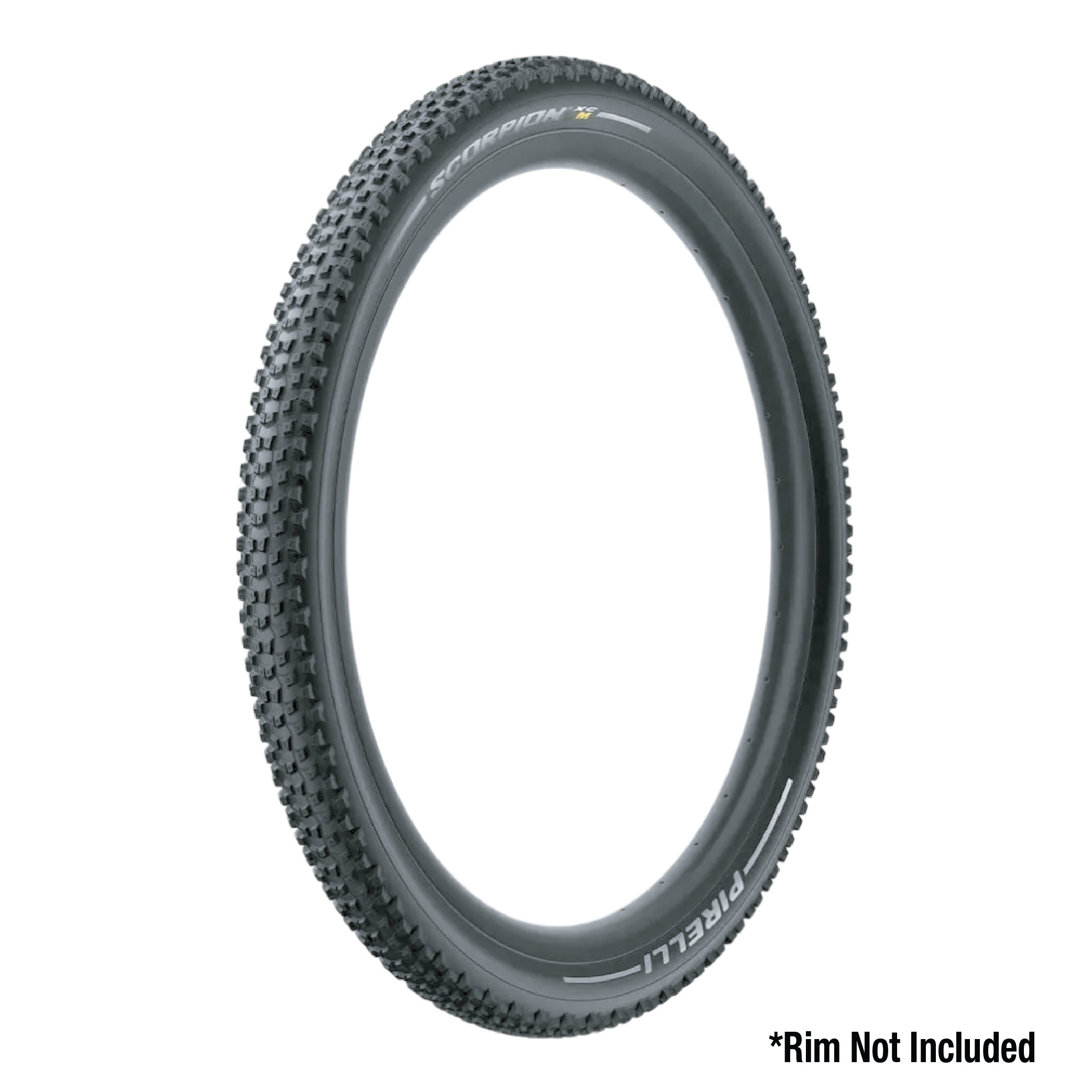 Pirelli Scorpion  XC M Yellow Label 55-622 (29x 2.2) MTB Bicycle Tire & SmarTUBE 23/32-622 Set- Designed for Hardpacked Courses, 60TPI and ProWall Casing- Mountain Bike Tire w/Keychain (2 Pk)