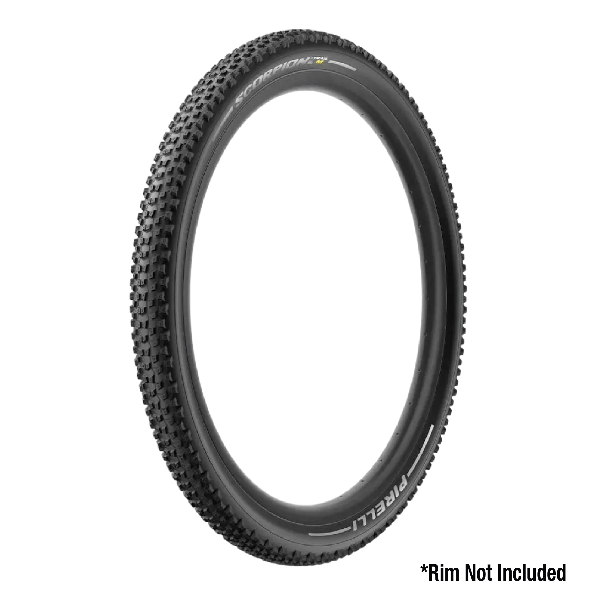 Pirelli Scorpion Trail M Yellow Label 60-622(29x 2.4) MTB Bicycle Tire & SmarTUBE 23/32-622 Set- Designed for Trail Riding with Varying Terrain, 60TPI - Trail Bike Tire w/Keychain(2 Pack)