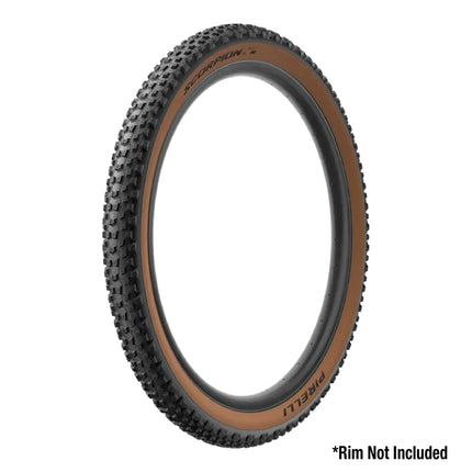Pirelli Scorpion XC m Classic Tan 55-622 (29x 2.2) MTB Bicycle Tire & SmarTUBE 23/32-622 Set- Designed for Hardpacked Courses, 60TPI and ProWall Casing- Mountain Bike Tire w/Keychain (2 Pk)
