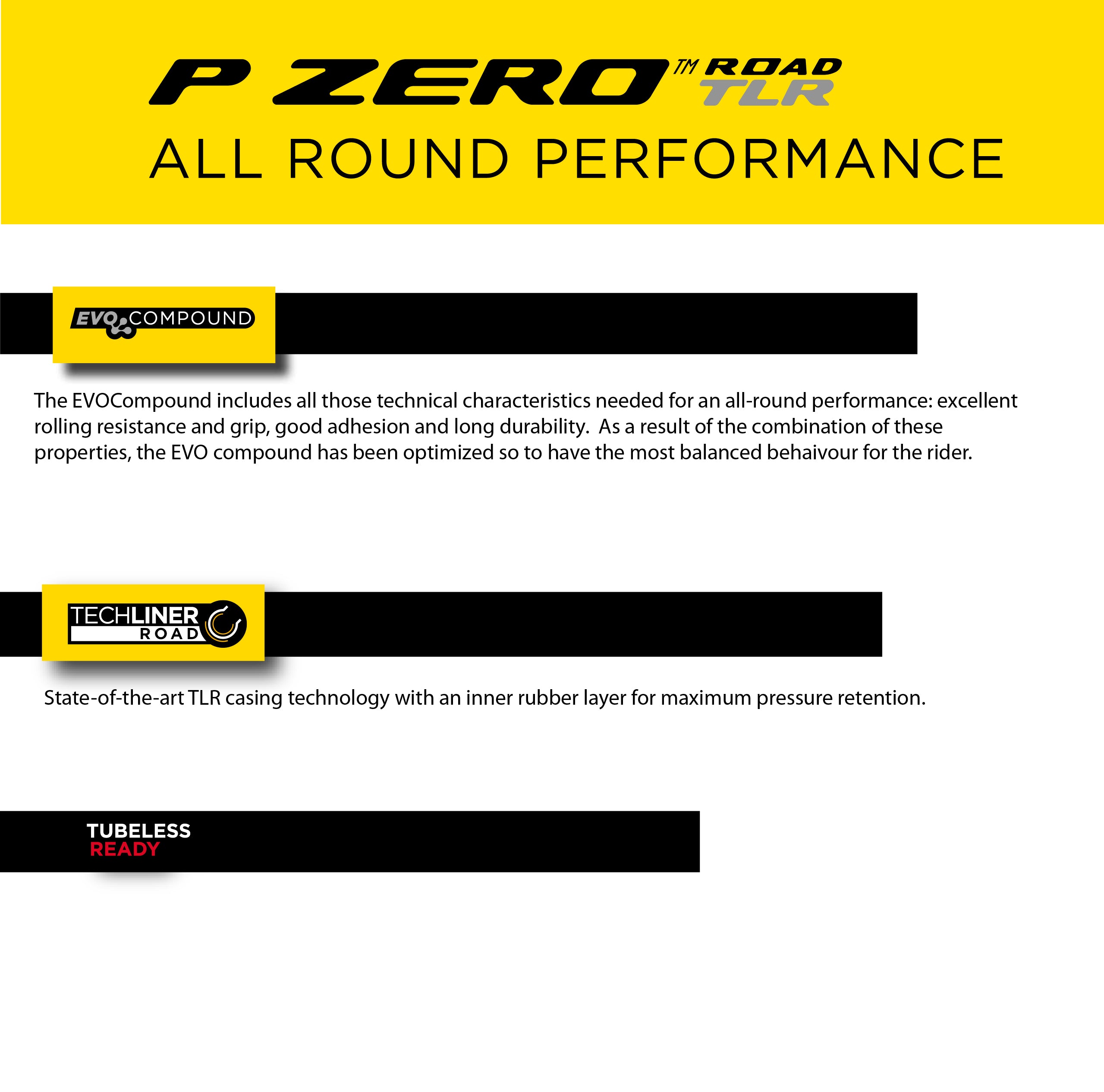 Pirelli P ZERO Road 26-622(700x26c) & SmarTUBE 23/32-622 700C Road Bike Tire & Tube Type Set- All-Season Performance, High Grip & Durability, Bicycle Tube&Tire Set- w/Keychain