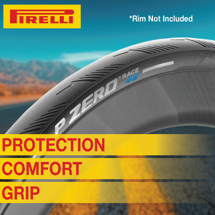 Pirelli P ZERO Race TLR 4S 30-622(700x30c) & SmarTUBE 23/32-622 700C Road Bike Tire & Tube Set-Tubeless Ready, All-Season Performance, High Grip & Durability, Bicycle Tube&Tire Set- w/Keychain