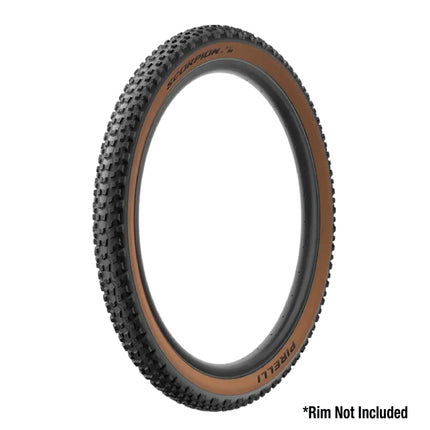 Pirelli Scorpion XC M Classic 60-622 (29x 2.4) MTB Bicycle Tire & SmarTUBE 23/32-622 Set- Designed for Hardpacked Courses and Mixed Terrains, 120TPI - Mountain Bike Tire w/Keychain (2 Pk)