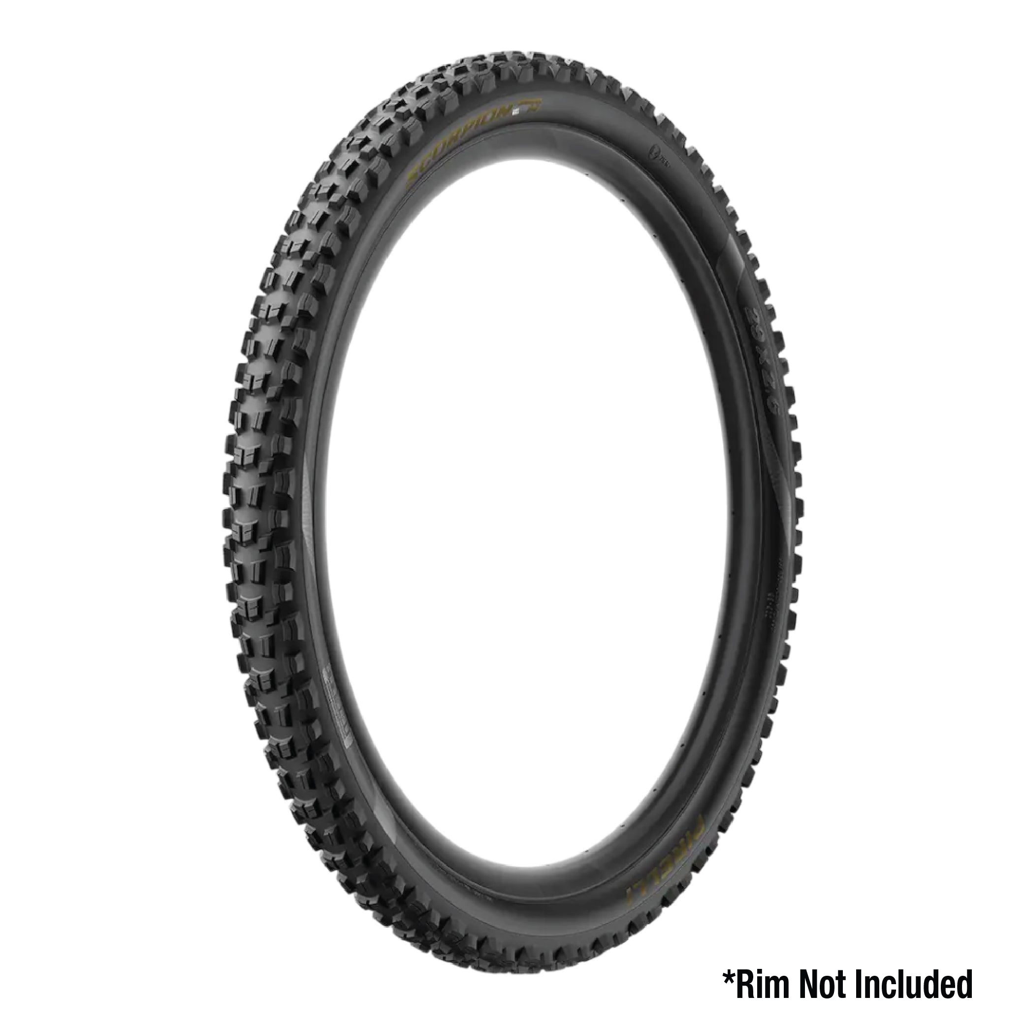 Pirelli Scorpion Enduro M Gold Color (29 x 2.6) Mountain Bicycle Tire & SmarTUBE 23/32-622 Tubeless Ready 60 TPI  All-Terrain for Enduro Trail & Aggressive XC Riding Mountain Bike w/Keychain (2 Pk)