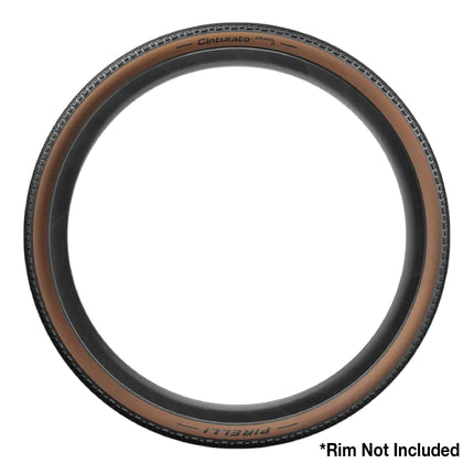 Pirelli Cinturato Gravel H TLR Classic 40-622 (700 x 40c) Road Bicycle Tire & 33/45-622 Presta Cinturato SmarTUBE - SpeedGrip Compound, Clincher Type, Tubeless Ready Bike Tire with Keychain