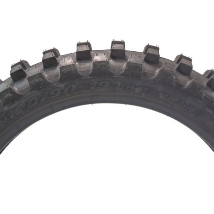 PIRELLI MID-SOFT STADIUM 120/90-19 NHS 66M Tire with Keychain – Ideal for Soft and Intermediate Terrain -Premium Off-Road Performance Even in Extreme racing conditions!
