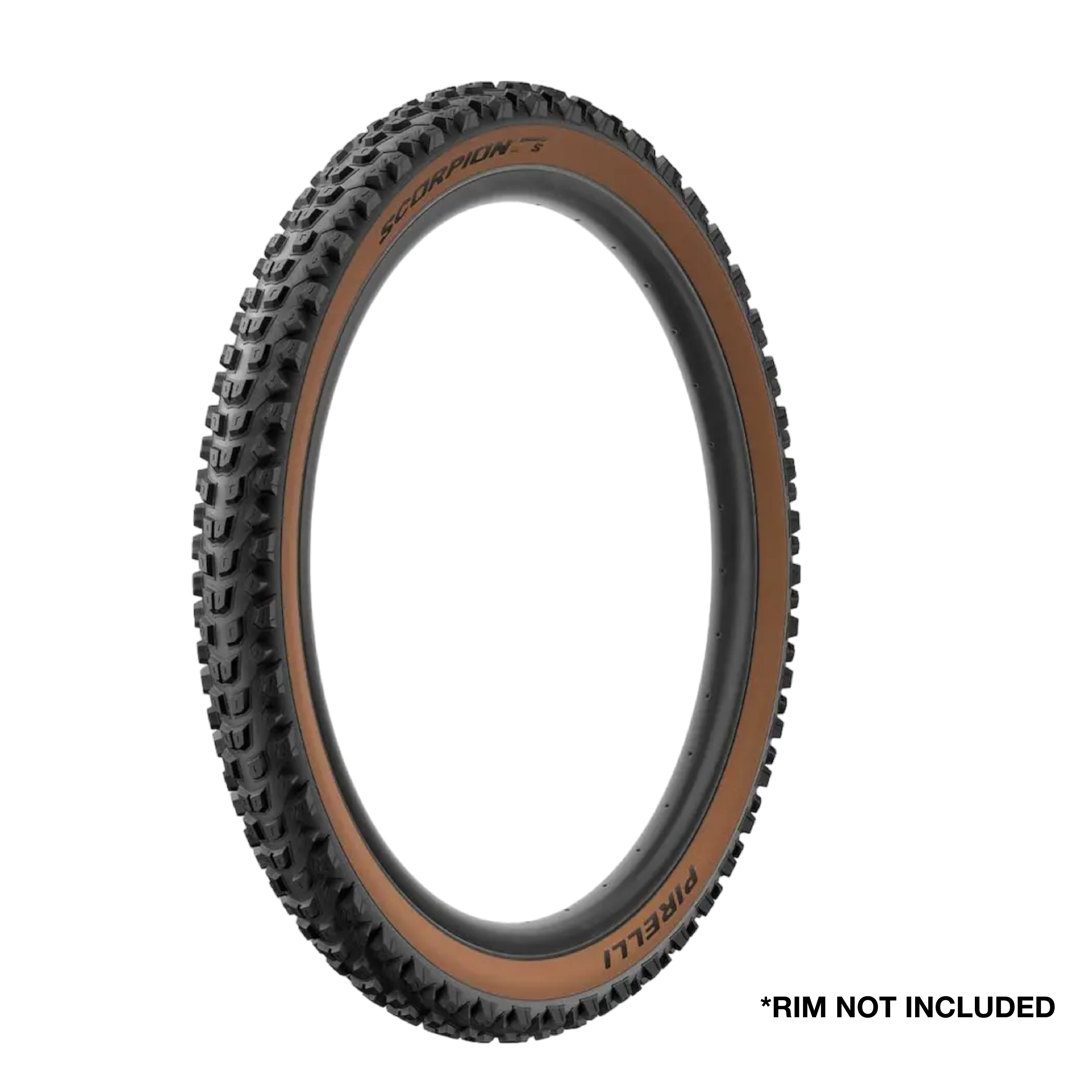 Pirelli Scorpion Enduro S Classic (29" x 2.4) Mountain Bicycle Tire, Unmatched Grip and Reliability for Extreme Enduro Riding, Tubeless Ready Clincher TLR, Enduro HardWall MTB Casing