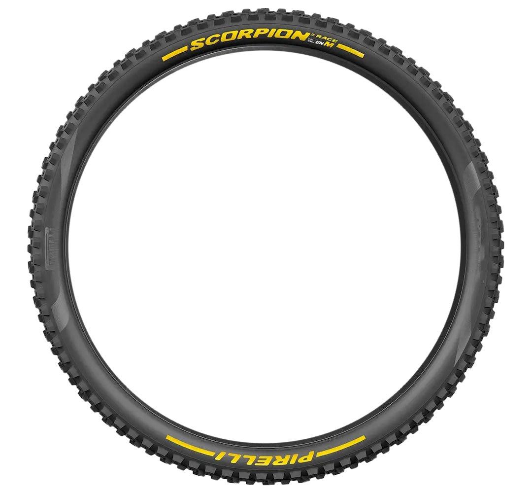 Pirelli Scorpion Race Enduro M Mountain Bicycle Tire (29" x 2.5) Ultimate Versatility & Performance for Off-Road Adventures, Tubeless Ready, SmartEVO DH, DualWall, Black, 60 TPI