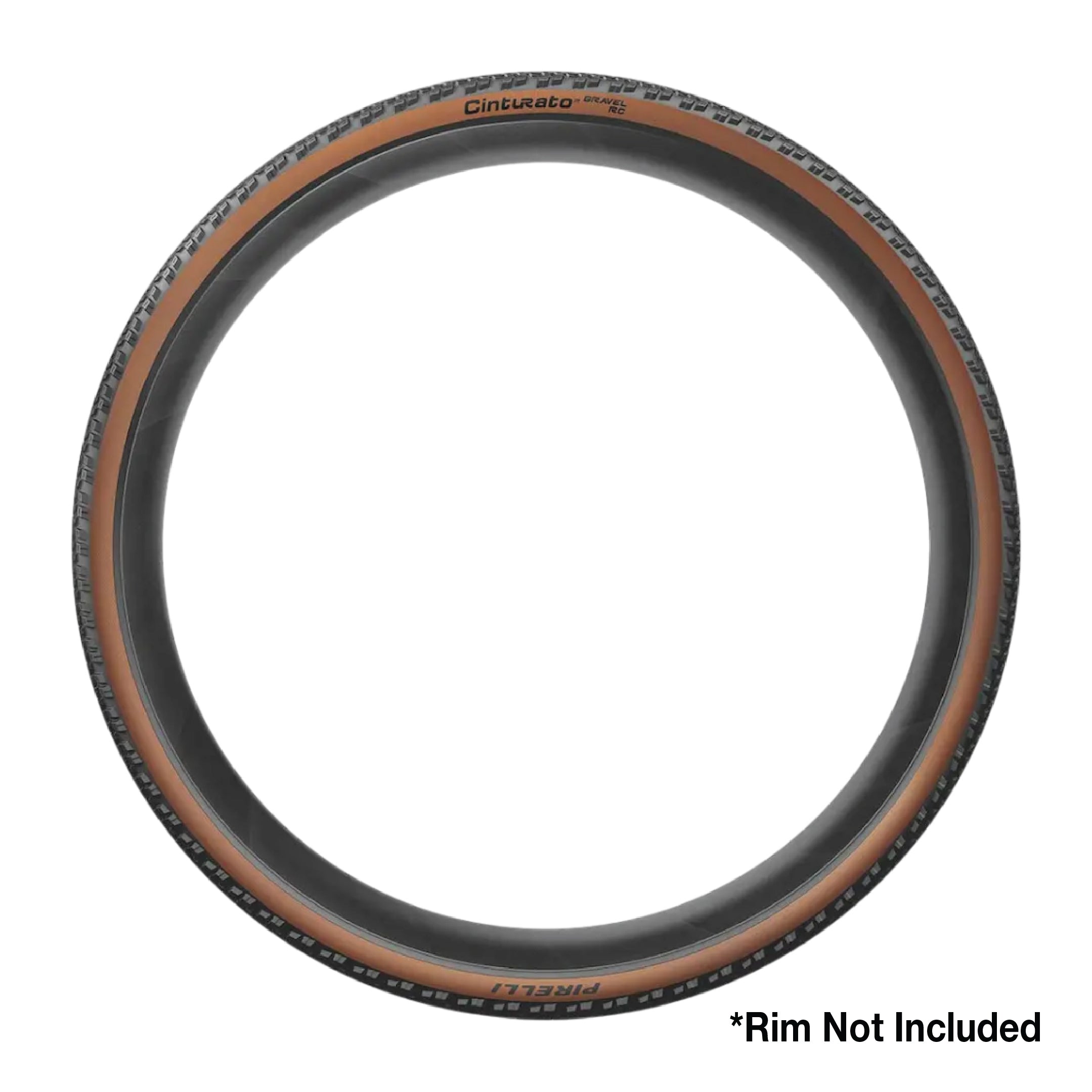 Pirelli Cinturato Gravel RC Classic 40-622 (700 x 40c) Race Bicycle Tire - SpeedGrip Compound, Clincher Type, Tubeless Ready Bike Tire 700x40c