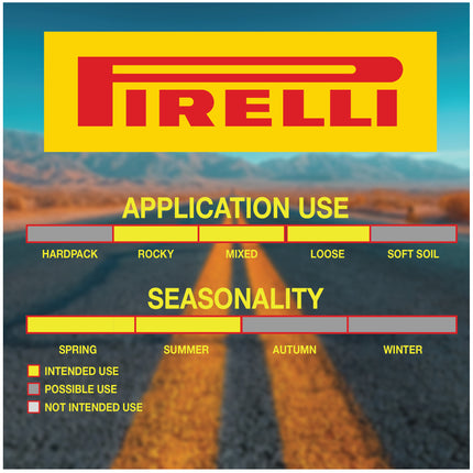 Pirelli Cinturato Gravel RC TLR Classic 45-622 (700 x 45c) Road Bicycle Tire - SpeedGrip Compound, Clincher Type, Tubeless Ready Bike Tire 700x45c