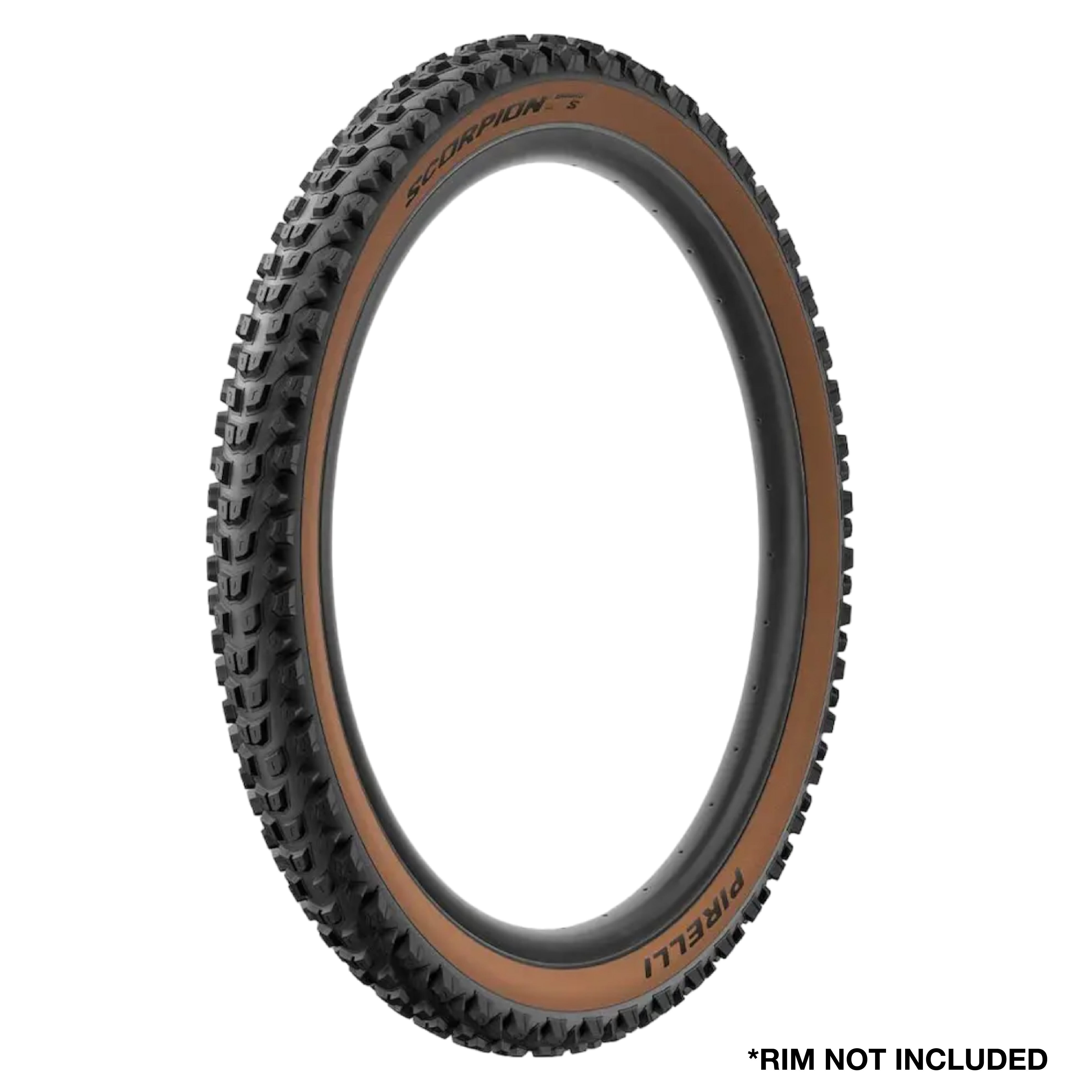 Pirelli Scorpion Enduro S Classic (29" x 2.4) Mountain Bicycle Tire, Unmatched Grip and Reliability for Extreme Enduro Riding, Tubeless Ready Clincher TLR, Enhanced ProWall MTB Casing