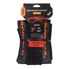 Pirelli Scorpion XC RC Orange Label 60-622 (29x 2.4) MTB Bicycle Tire  - Designed for Demanding Natural, Hardpacked, & Loose Courses, 120TPI and ProWall Casing- Mountain Bike Tire