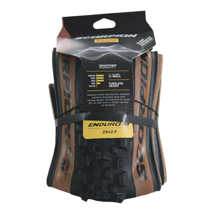 Pirelli Scorpion Enduro M Classic (29 x 2.6) Mountain Bicycle Tire Tubeless Ready, HardWALL 60 TPI High-Performance All-Terrain Tire for Enduro Trail & Aggressive XC Riding Mountain Bike