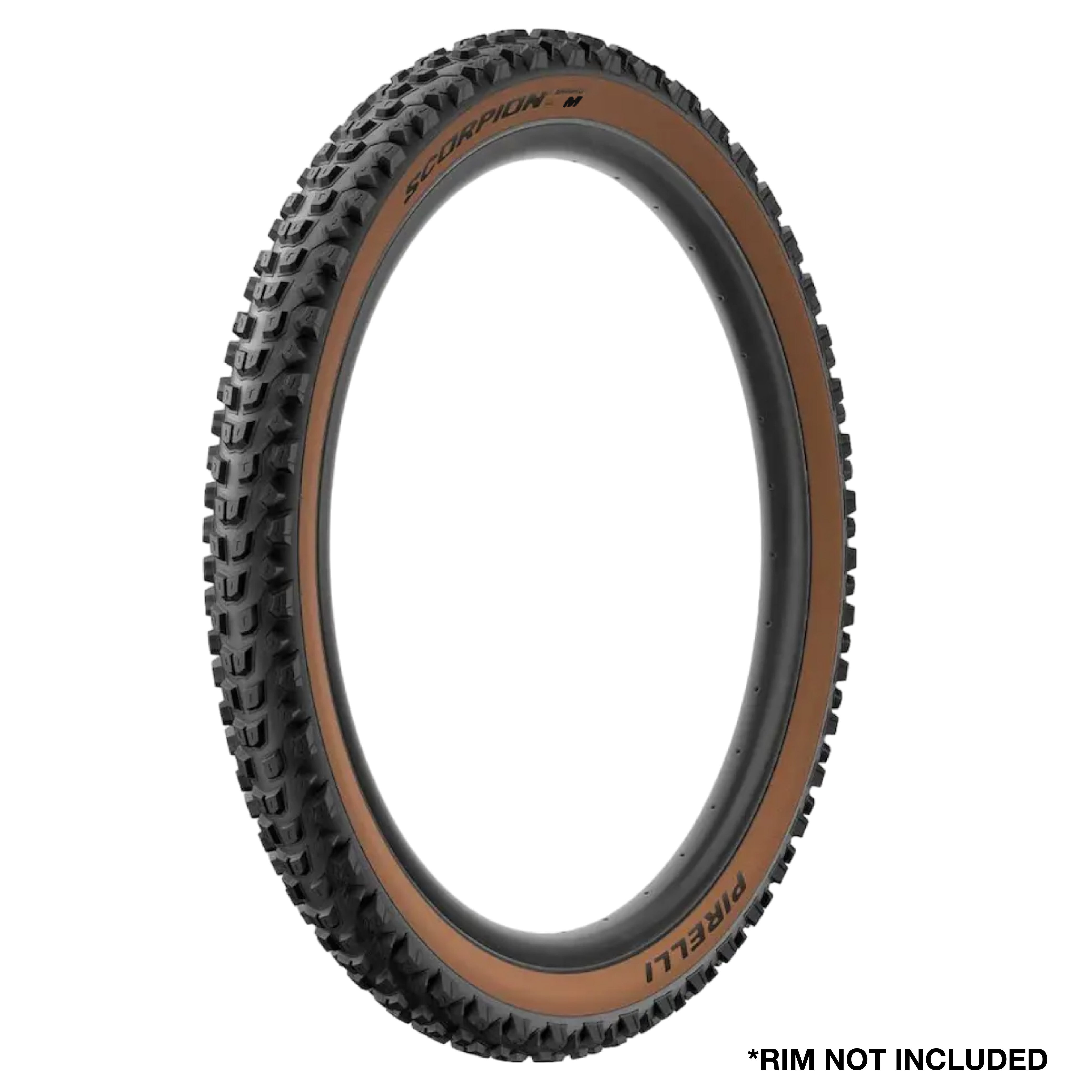 Pirelli Scorpion Enduro M Classic 29x2.6 Mountain Bicycle Tire Tubeless Ready, HardWALL 60 TPI High-Performance All-Terrain Tire for Enduro Trail & Aggressive XC Riding Mountain Bike w/Keychain (2 Pk)
