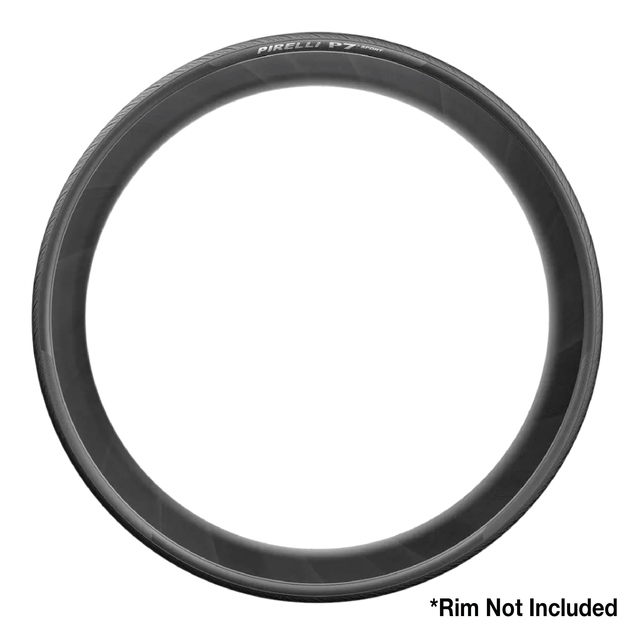 Pirelli P7 Sport 26-622 (700x26c) Road Bike Tire & SmarTUBE 25/28-622 700C Presta Tube Set -  All-Round Performance - 60tpi TechBELT Casing & PRO Compound for Comfort & Handling w/Keychain (2 Pk)