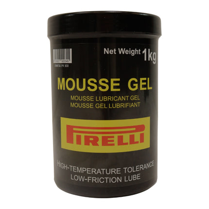 Pirelli Mousse Gel - 1 KG, High-Temperature Tolerance & Low-Friction Lube