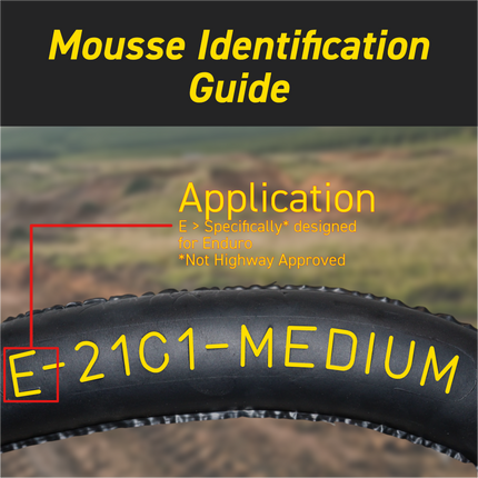 Pirelli 9254000 Mousse E-21C1-Medium (90/90-21)Front Premium Foam Insert, Designed for Enduro & Rally, Helps Prevent Flat Tires, Comes with Mousse Gel for Easy Installation, Non-Highway Service (NHS)