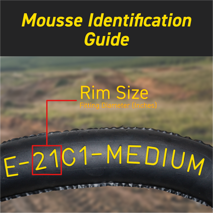 Pirelli 9254000 Mousse E-21C1-Medium (90/90-21)Front Premium Foam Insert, Designed for Enduro & Rally, Helps Prevent Flat Tires, Comes with Mousse Gel for Easy Installation, Non-Highway Service (NHS)