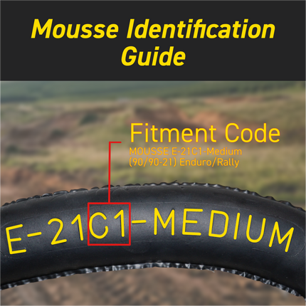 Pirelli 9254000 Mousse E-21C1-Medium (90/90-21)Front Premium Foam Insert, Designed for Enduro & Rally, Helps Prevent Flat Tires, Comes with Mousse Gel for Easy Installation, Non-Highway Service (NHS)