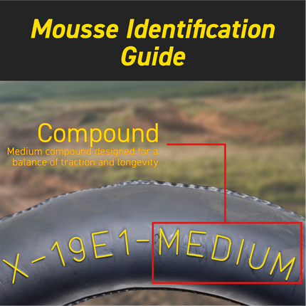 Pirelli 9254700 Mousse X-19E1-Medium (110/90-19) Rear Premium Foam Insert   Designed for Motocross, Helps Prevent Flat Tires, Comes with Mousse Gel for Easy Installation, Non-Highway Service (NHS)