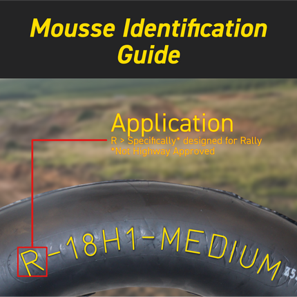 Pirelli 9264800 Mousse R-18H1-Medium (140/80-18) Rear Premium Foam Insert Designed for Enduro & Rally, Helps Prevent Flat Tires, Comes with Mousse Gel for Easy Installation, Non-Highway Service (NHS)