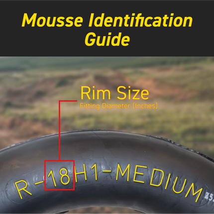 Pirelli 9264800 Mousse R-18H1-Medium (140/80-18) Rear Premium Foam Insert Designed for Enduro & Rally, Helps Prevent Flat Tires, Comes with Mousse Gel for Easy Installation, Non-Highway Service (NHS)