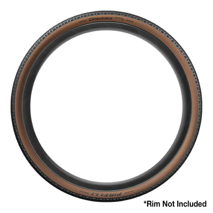 Pirelli Cinturato Gravel H TLR Classic 35-622 (700 x 35c) Road Bicycle Tire - SpeedGrip Compound, Clincher Type, Tubeless Ready Bike Tire with Keychain 700x35c